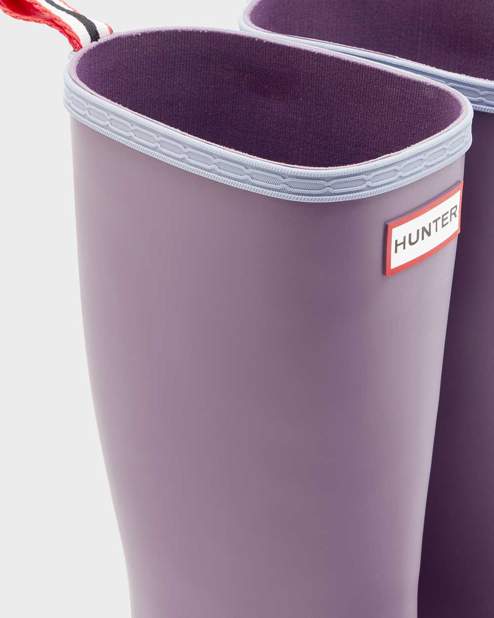 Hunter Original Play Tall Speckle Mid-Calf Women's Rain Boots NZ-39607N Purple